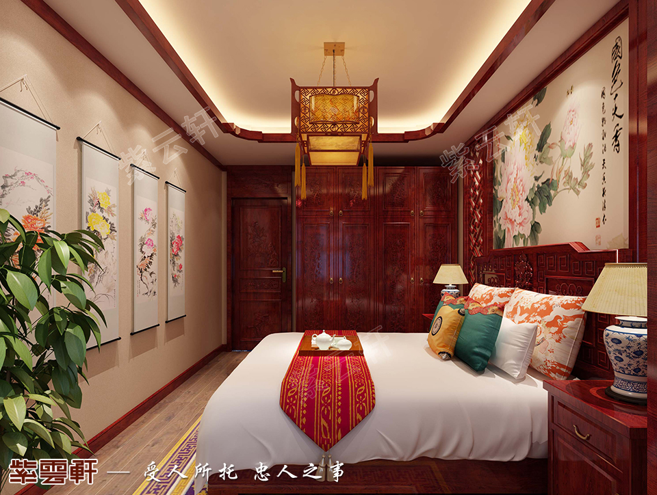 <a href=http://m.disposabletattoopen.com/ target=_blank class=infotextkey>中式風(fēng)格</a>臥室裝修設(shè)計