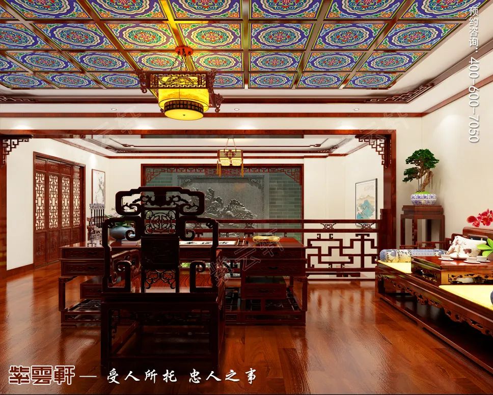 <a href=http://m.disposabletattoopen.com/ target=_blank class=infotextkey>中式風格</a>書房裝修設計