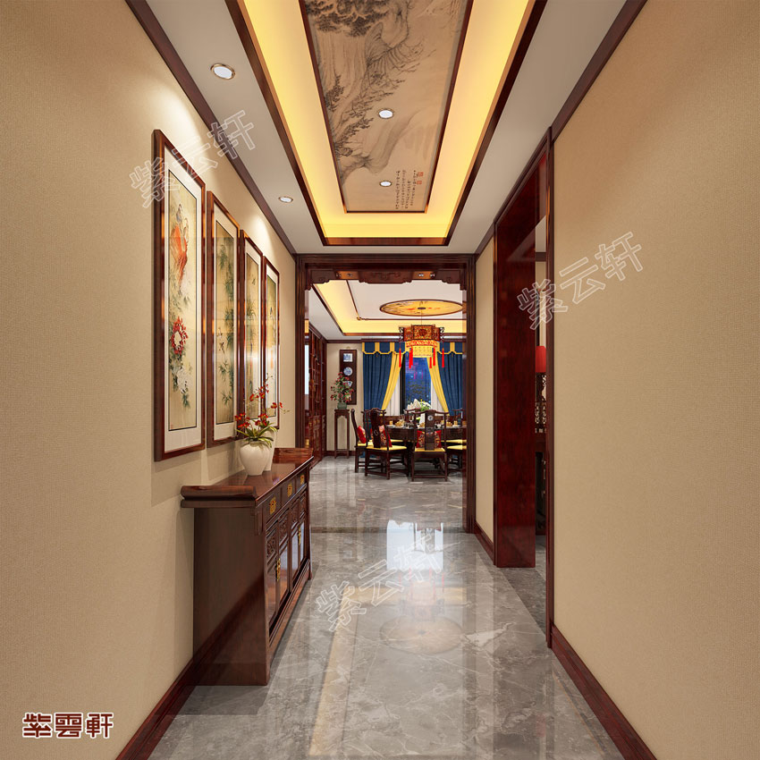 <a href=http://m.disposabletattoopen.com/ target=_blank class=infotextkey>中式風(fēng)格</a>門廳裝修