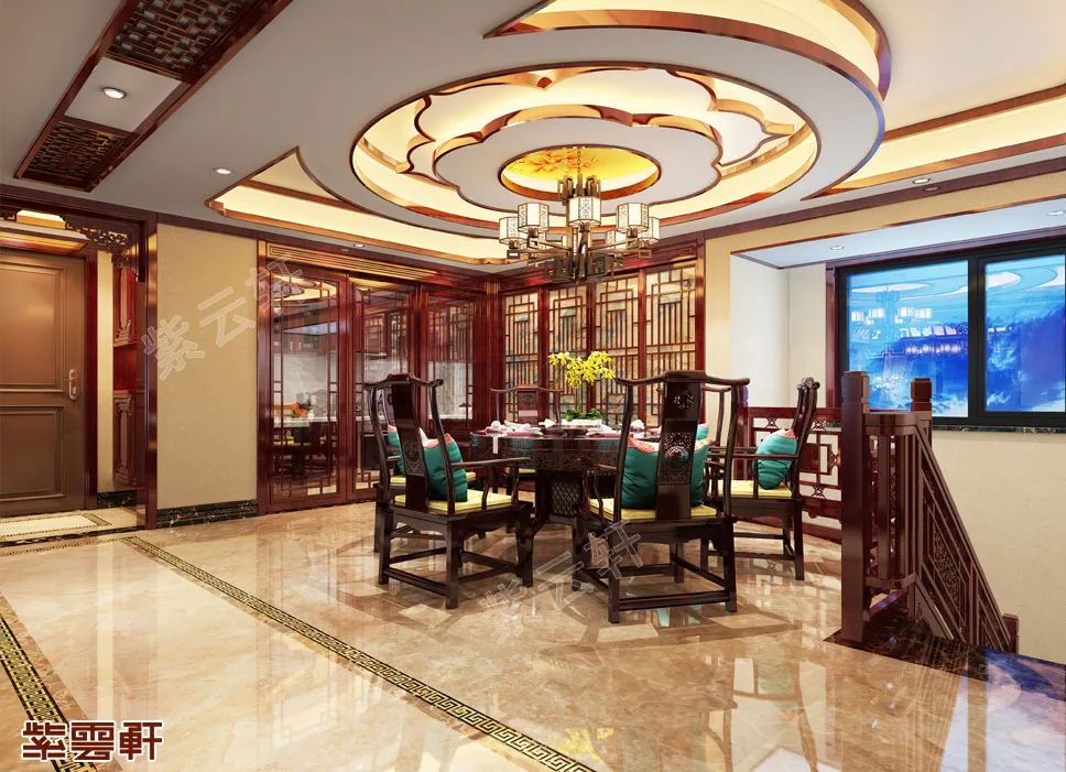 中式<a href=http://m.disposabletattoopen.com/canting/ target=_blank class=infotextkey>餐廳裝修效果圖</a>