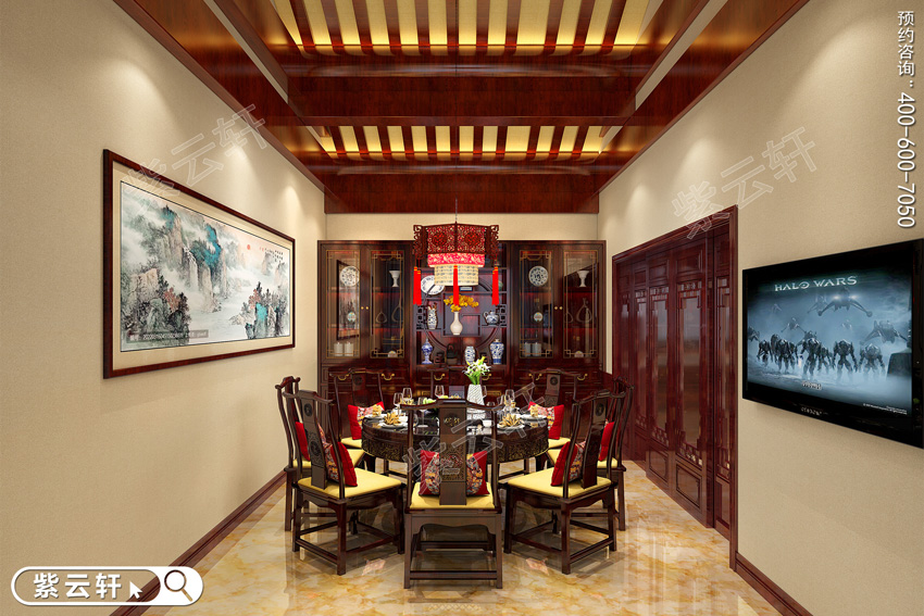 餐廳<a href=http://m.disposabletattoopen.com/ target=_blank class=infotextkey>中式裝修效果圖</a>