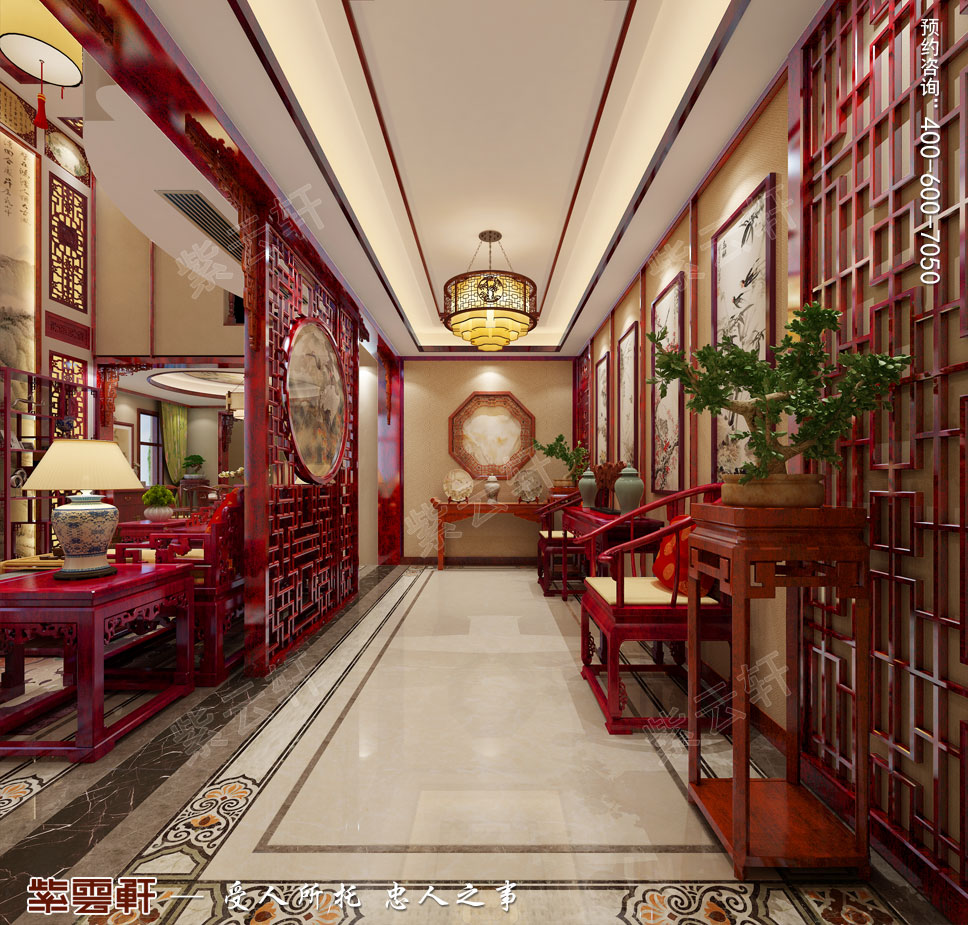 門廳簡約<a href=http://m.disposabletattoopen.com/ target=_blank class=infotextkey>中式裝修效果圖</a>