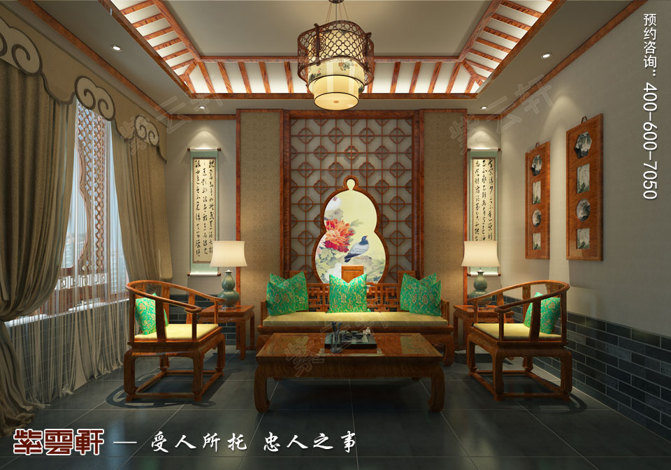 私人會(huì)所休閑區(qū)田園中式裝修圖