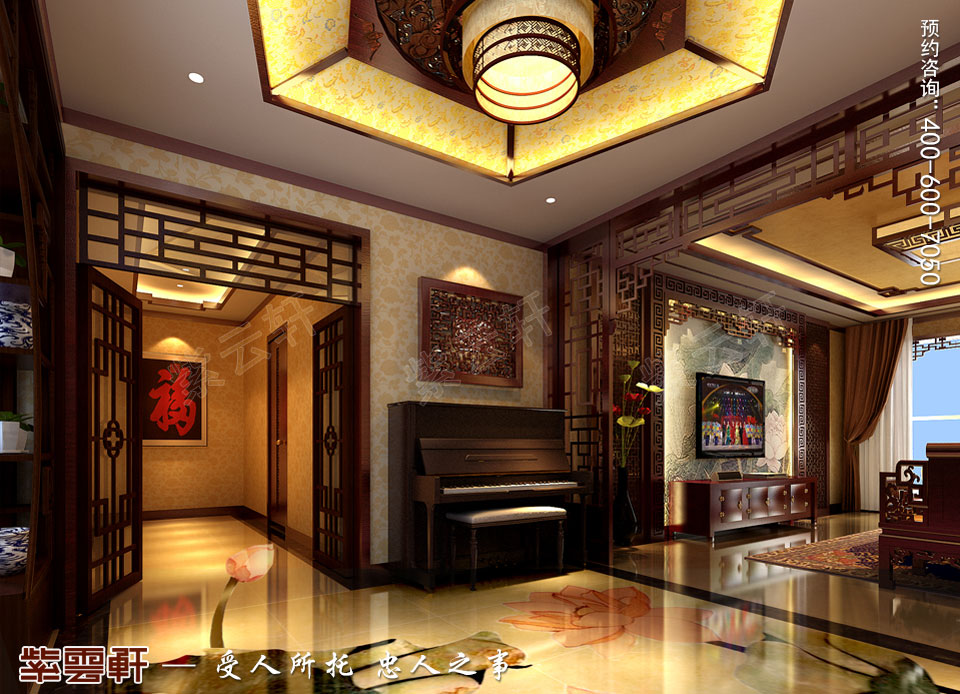 玄關<a href=http://m.disposabletattoopen.com/ target=_blank class=infotextkey>中式風格</a>裝修圖
